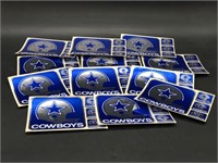 Lot of Vintage Dallas Cowboys Helmet Logo NFL