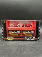 Matchbox Collectibles Coca Cola VW 2 Car Set Box