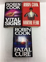 Three Robin Cook Hardback Novels