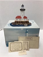 Chicago Harbor Illinois Lighthouse in Box