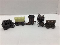 Five Western Themed Pencil Sharpeners