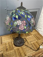Stain glass style lamp