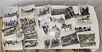 EARLY HORSE & HORSE RACING PHOTOGRAPHS