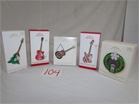 Hallmark Guitar Ornaments - Hallmark MP3 Player