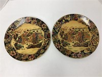 Two Sasuma Decorative Plates