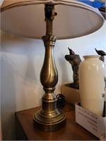 BRASS TABLE LAMP