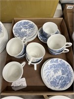 Wedgwood "countryside" tea cups and saucers