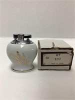 Butane Lighter in Porcelain Case