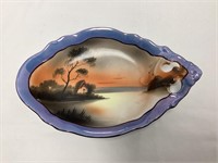 Noritake Hand Painted Handled Bowl