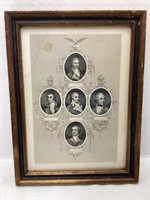 Southern Campaigns Framed Print from Engraving