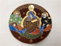 Satsuma Style Japanese Plate