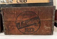 Schoenling Beer Cincinnati's Finest  Wooden