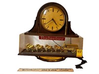 Budweiser World's Champion Clydesdale Team Clock