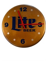 Lite Beer Bottle Cap Electric Clock (Works)