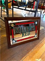 Killian's Red Mirrored and Framed