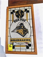 Purdue Boilermakers Battery Clock