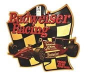 Budweiser Racing Quaker State Advertising Sign