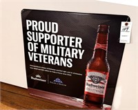 Budweiser Proud Supporter of Military Veterans