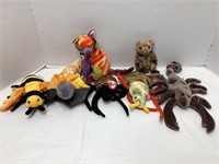 Seven Ty Beanie Babies