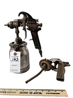Binks Model 8 Paint Sprayer with Extra Sprayer