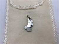 James Avery Playful Puppy Sterling Silver Charm