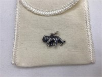 James Avery Tiger Sterling Silver Charm