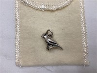 James Avery Cardinal Bird Sterling Silver Charm