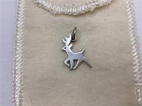 James Avery Reindeer Sterling Silver Charm