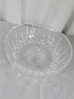 4"X10" LARGE VINTAGE WATERFORD CRYSTAL SALAD BOWL