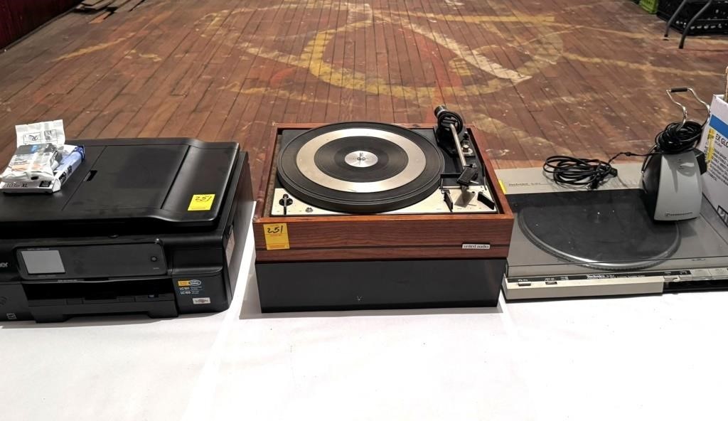 (2) Record Players Including (1) Technics and (1)