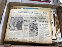 Vintage newspaper