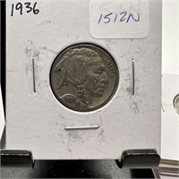 1936 BUFFALO NICKEL