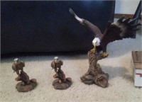 3 PC EAGLES, MINIATURE #16, OTHER