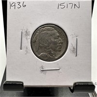 1936 BUFFALO NICKEL