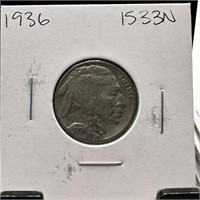 1936 BUFFALO NICKEL