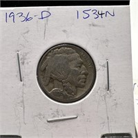 1936-D BUFFALO NICKEL