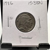 1936 BUFFALO NICKEL