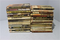 Large Lot of Louis Lamour Books and more