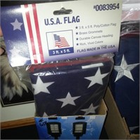 USA FLAG 3' X 5' NIP