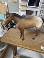 Breyer horse and wood stool