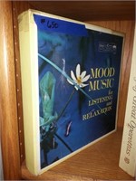 READERS DIGEST MOOD MUSIC, 33 RECORD ALBUMS