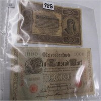 2 - PC OF OLD GERMAN CURRENCY