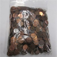 BAG OF ASST PENNIES