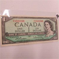 1954 CDN $1 BILL