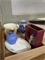 Porcelain and vase lot