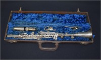 American GLORITONE USA Silver Plated Clarinet