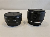 CANON TAMRON-F AF TELE-COMVERTER LENS, AND CANON