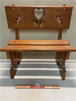 HAND MADE TOY BENCH