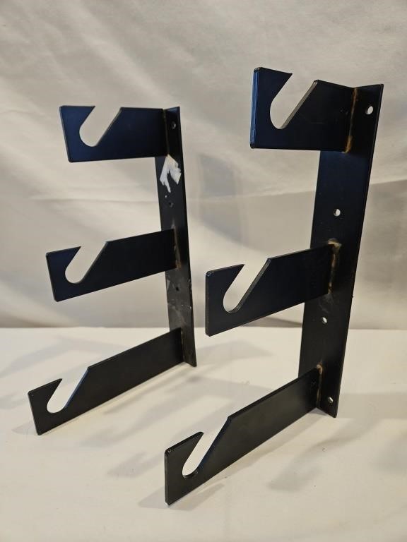 BACKDROP SYSTEM TRIPLE HOOKS SET OF TWO 12½"X8"