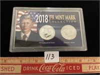 2018 JFK MINT COLLECTION IN CASE